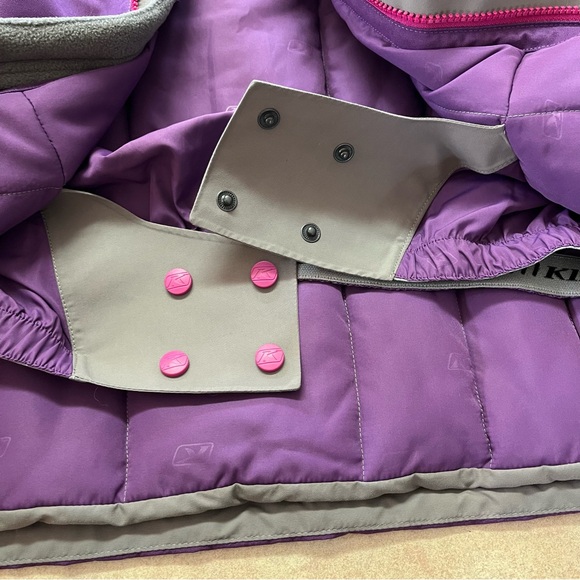 Klim's Allure Insulated Winter Snow Ski/Sledding Gore-Tex Purple Jacket - Picture 11 of 16